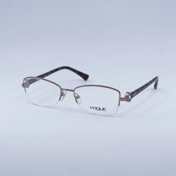 🕶️ New Vogue VO3985B 756S Eyeglasses - Gold/Havana Frame 52mm